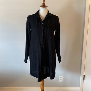 [Lou & Grey] Black Long Sleeve Dress - Size XS